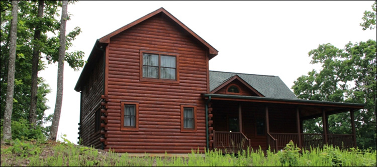 Professional Log Home Borate Application  Van Wert County, Ohio