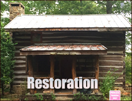 Historic Log Cabin Restoration  Van Wert County, Ohio